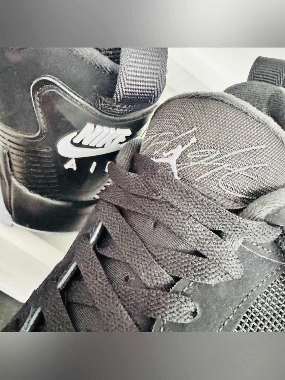 Air Jordan 7 RM “92 MVP” – Black/Wolf Grey Size 10 | Barely Worn | No Box